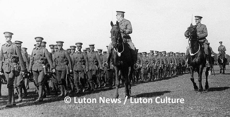 Kitchener's Review, Luton Hoo, 1914