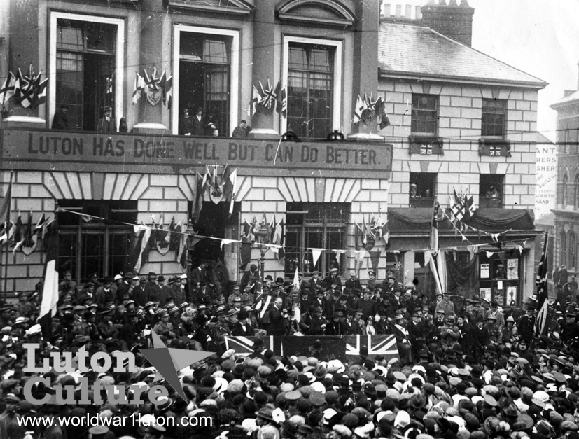 Recruiting rally, Oct 1915