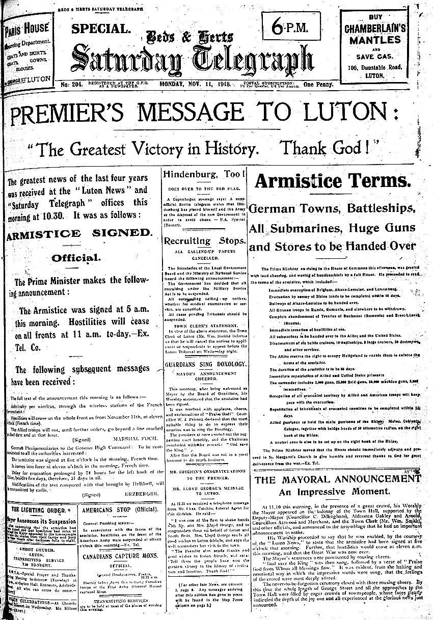 Saturday Telegraph special edition