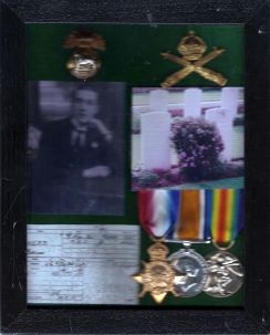 Bernard Vincent Webb personal effects