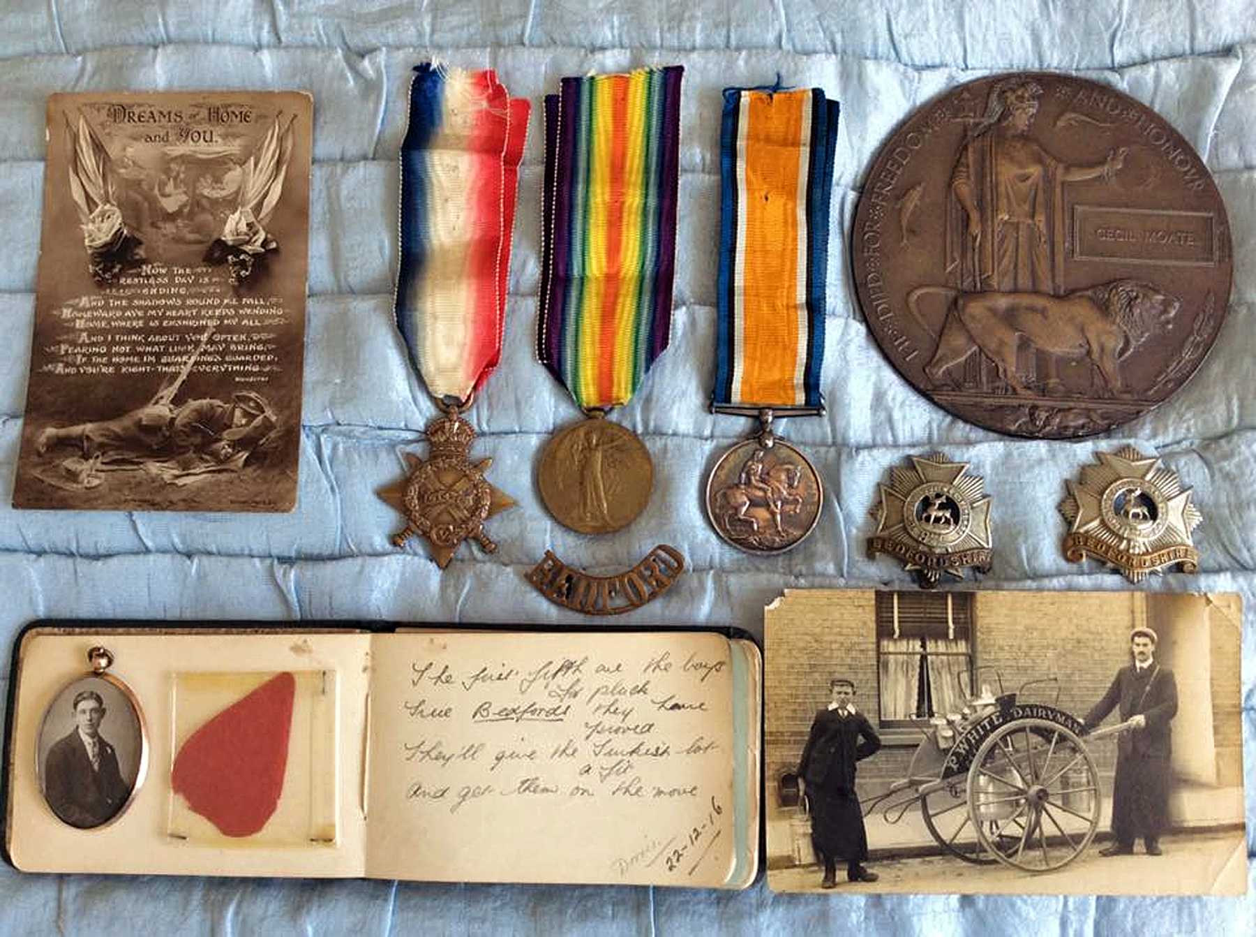 Cecil Moate memorabilia Cecil Moate memorabilia