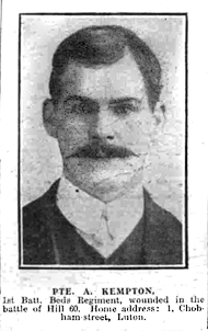 Pte Albert Kempton