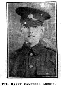 Pte Harold Abbott