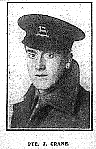 Pte Joseph Crane