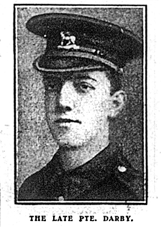 Pte Percy Darby