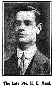 Pte Horace Meade
