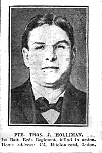 Pte Thomas Holliman