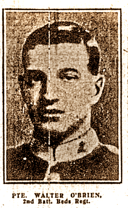 Pte Walter O'Brien Pte Walter O'Brien
