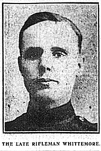 Rifleman Bertie Whittemore