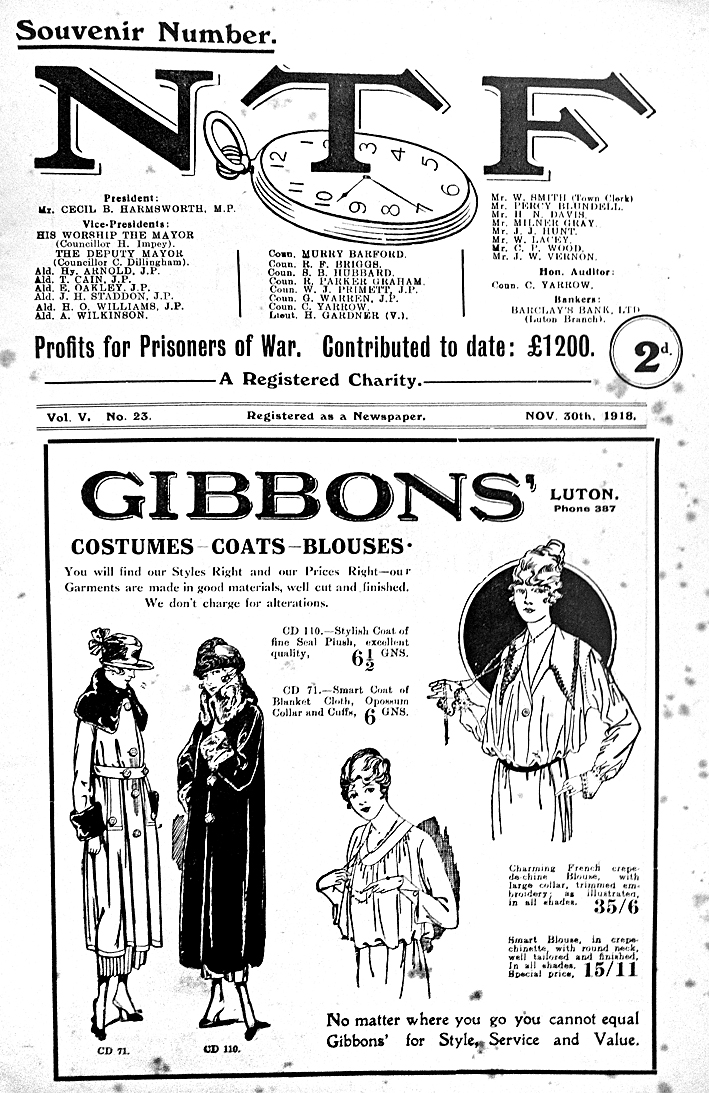 N-T-F Nov 1918
