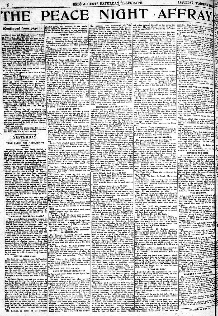 Saturday Telegraph riots2