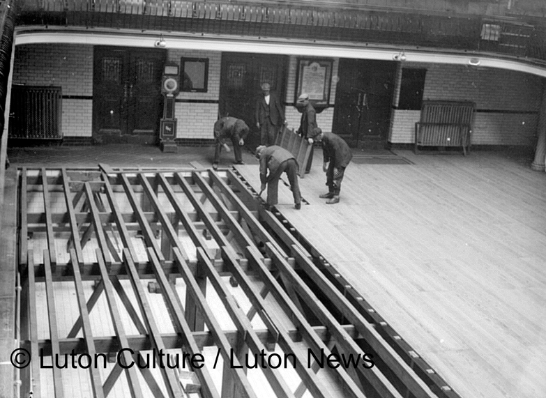 Baths conversion to Assembly Hall