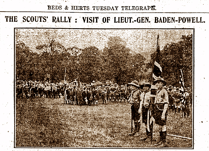 Baden-Powell at Luton Hoo