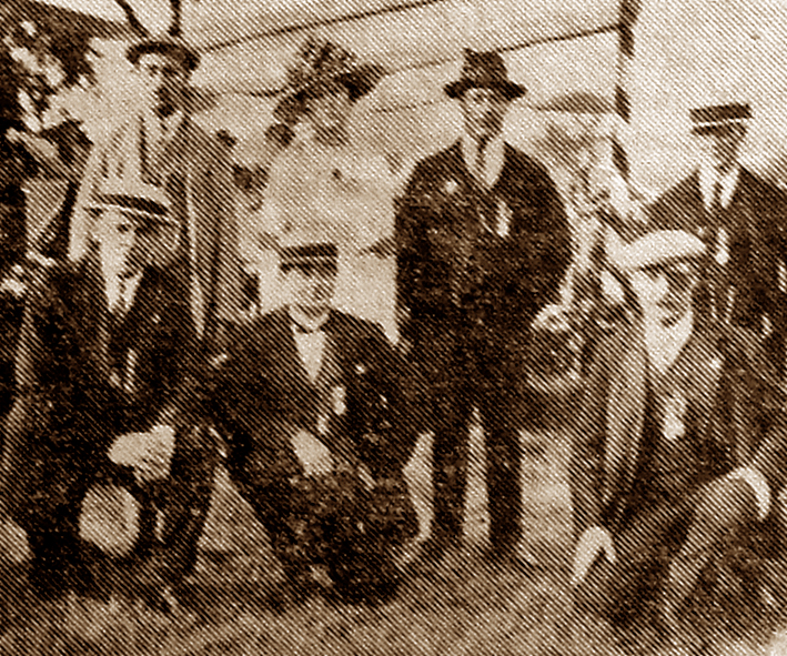 Lady Wernher and medal winners