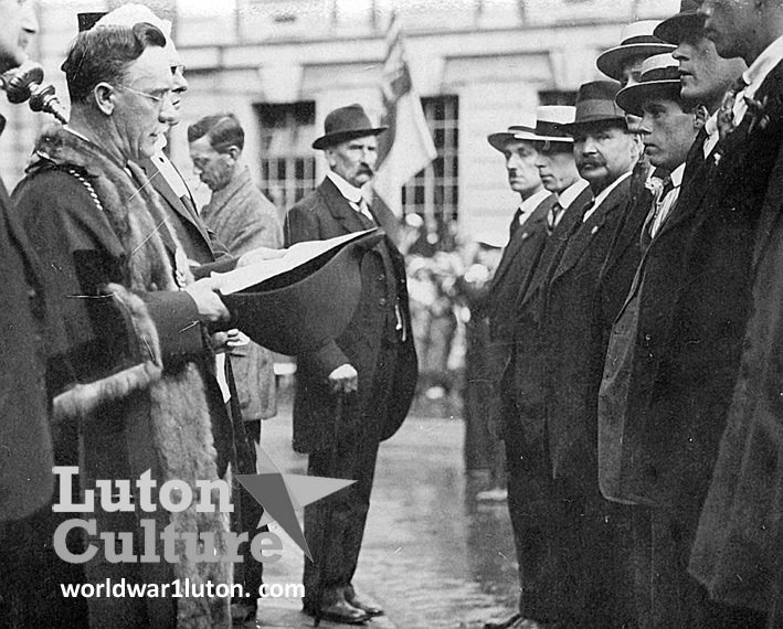 Mayor Henry Impey and Comrades of the Great War