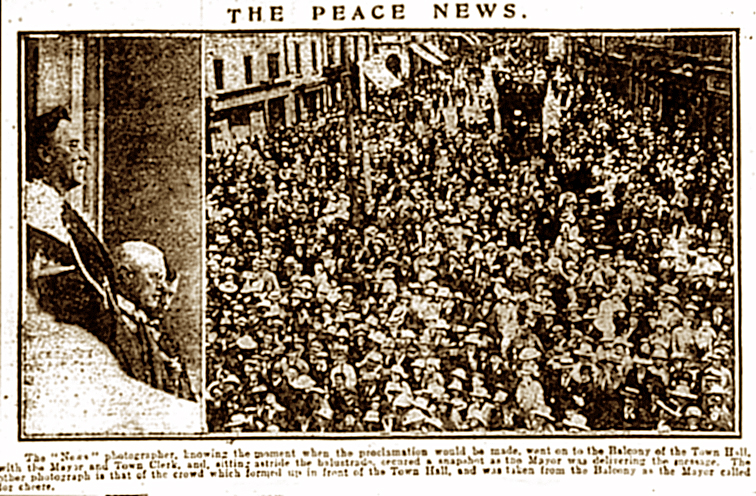 Peace declaration in Luton