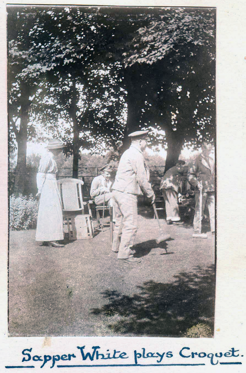 Croquet on the lawns at Wardown