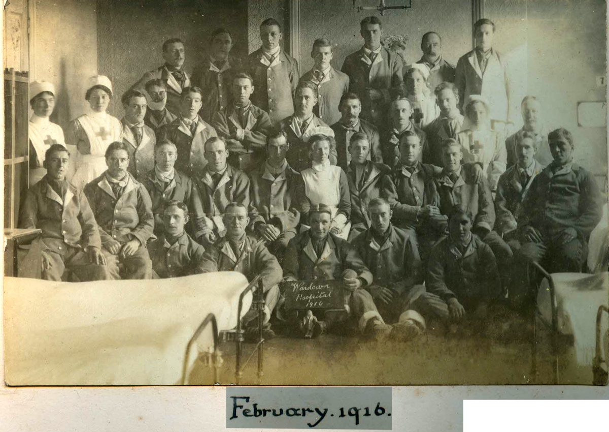 Interior Ward of Wardown V.A.D. Hospital