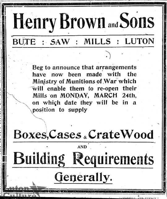 Henry Brown advert