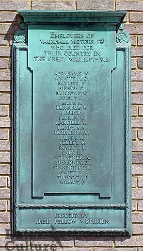 Vauxhall War Memorial