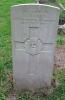 Pte AugustusGeorge Baker headstone