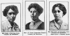 Mary Anne green, centre, flanked by her daughters.